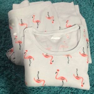 Old navy flamingo thermals